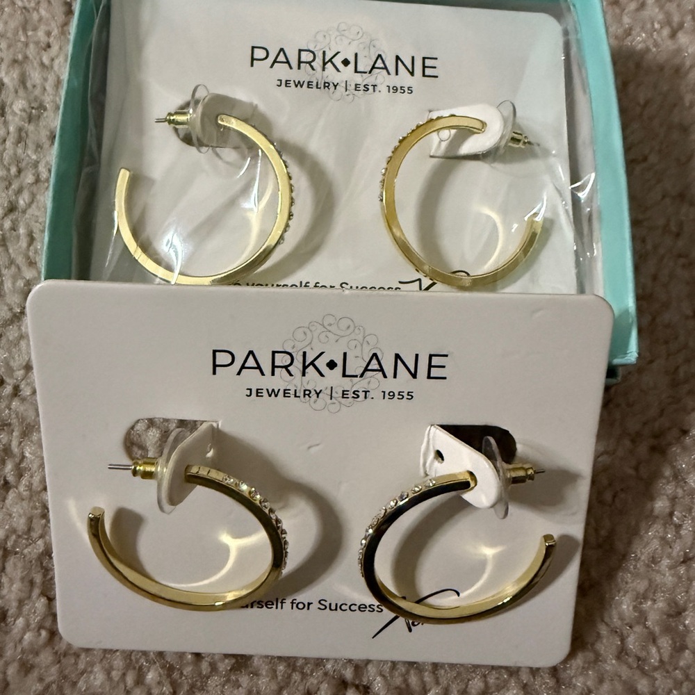 Park Lane Gold Glo Hoop Earrings